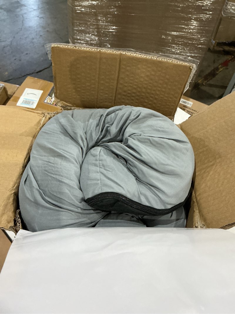 Condition photo showing Good Condition for cymula memory foam camping mattress pad,3inch sleeping pad for camping,non-slip bottom floor cot car mattress bed with retaining portable roll up mattress pad mat for travel truck guest bed tent kids:63*25*3 grey