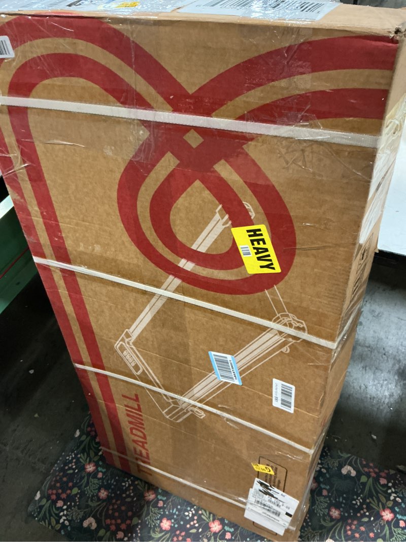 Condition photo showing As Is for CIIHI Walking Pad with Incline Home - Small Walking Pad Treadmill Under Desk for Apartment Office - 300 lbs Capacity - 8% Manual Incline - APP & Remote Control - Mini Portable Treadmill