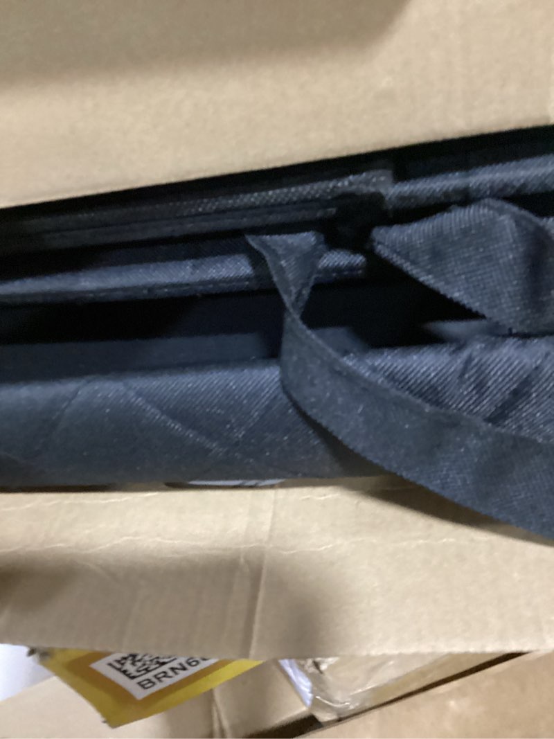 Condition photo showing New/Like New for Dog Car Seat for Large Medium Dogs, Hard Bottom Back Seat Extender for Dogs with Soft Removable Blanket, Non-Slip Dog Car Hammock Turn into Soft Pet Travel Bed,Half Pet Seat for Car SUV Truck(Black)