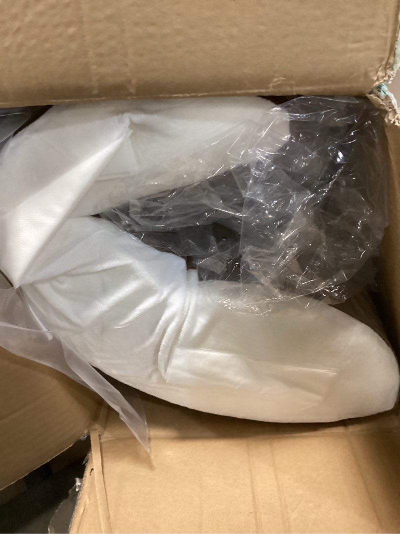 Condition photo showing Good Condition for Lunix 4pcs Orthopedic Bed Wedge Pillow Set, Post Surgery Memory Foam for Back, Knee, Leg Pain Relief, Adjustable Sitting Pillow for Sleeping, Acid Reflux, GERD, with Hot Cold Pack, Brown/White Brown White