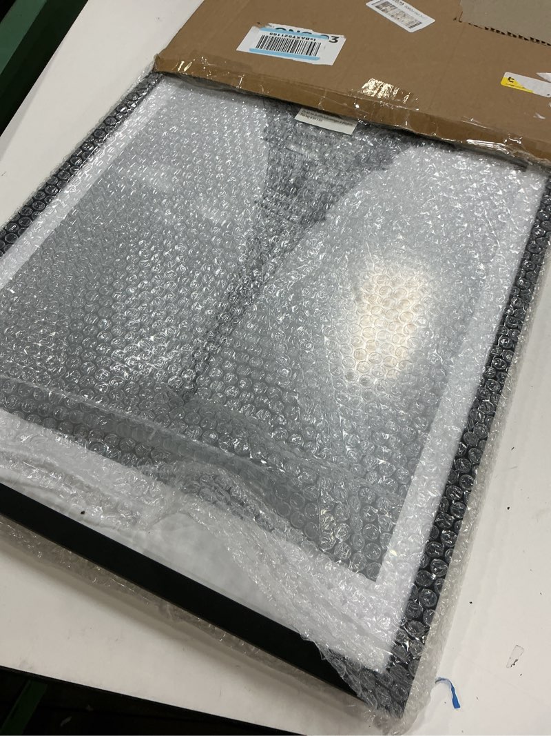 Condition photo showing Good Condition for upsimples 16x24 picture frame, display pictures 14x20 with mat or 16 x 24 without, wall hanging poster frames, black, 1 pack