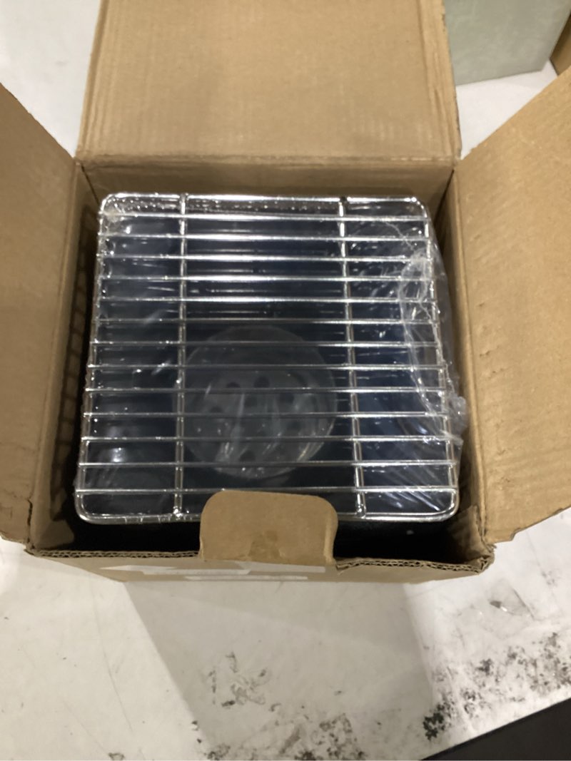 Condition photo showing Good Condition for bbq grill, japanese food charcoal stove, multi functional fast heating mini portable barbecue stove, for grilling family outdoor (19.5x18cm / 7.7x7.1in)