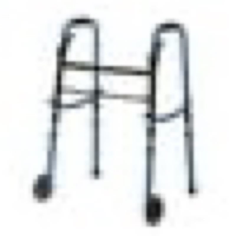 Medline Folding Walker With Wheels