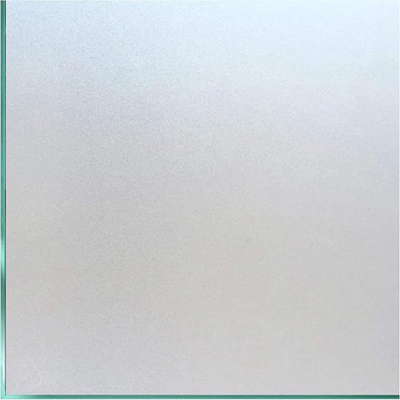 Frosted Privacy Window Film - Two-Way Blur Effect, Maximum Light Transmission, Static Cling No Glue, Easy Cut for Bathroom, Bedroom, Shower Room, Glass Doors (Frosted White, 23.6"x 78.7") Frosted White 23.6"x78.7"