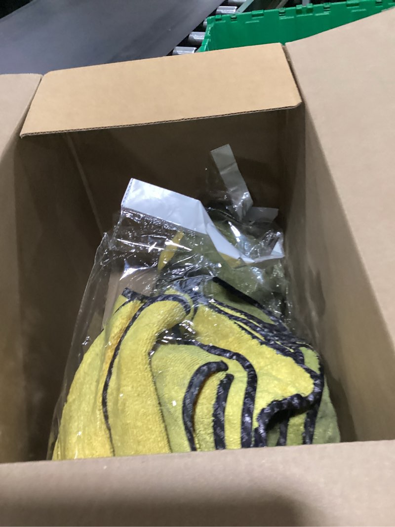 Condition photo showing As Is for chemical guys professional grade premium microfiber towels for cars, gold, 16" x 16", ultra-soft and scratch-free car detailing cloths for trucks, motorcycles, and more - 24 pack yellow