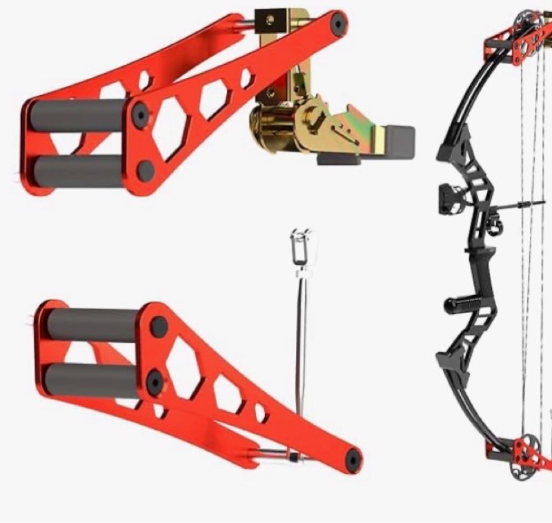 Mefape Bow Press, Archery Compound Bow Press, Aluminum Alloy Handheld Bow Press for Compound Bow and
