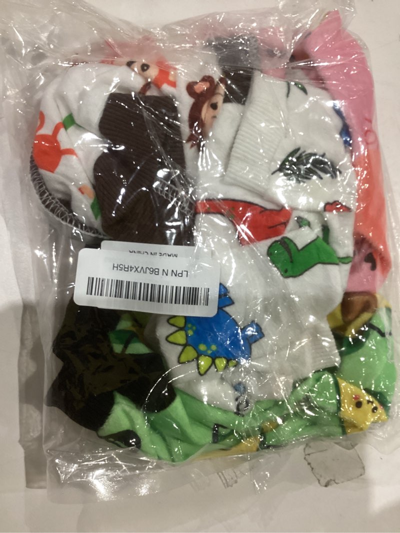 Condition photo showing Good Condition for 4 Pack Dog Pajamas Soft Lightweight Dog Recovery Suit Onesie Clothes for Small Medium Female Pet Boys Girls Dogs Dinosaur,Farm,Monkey,Avocado XS (Back: 5.5",Chest: 10.6", 1.5-2.5lbs)