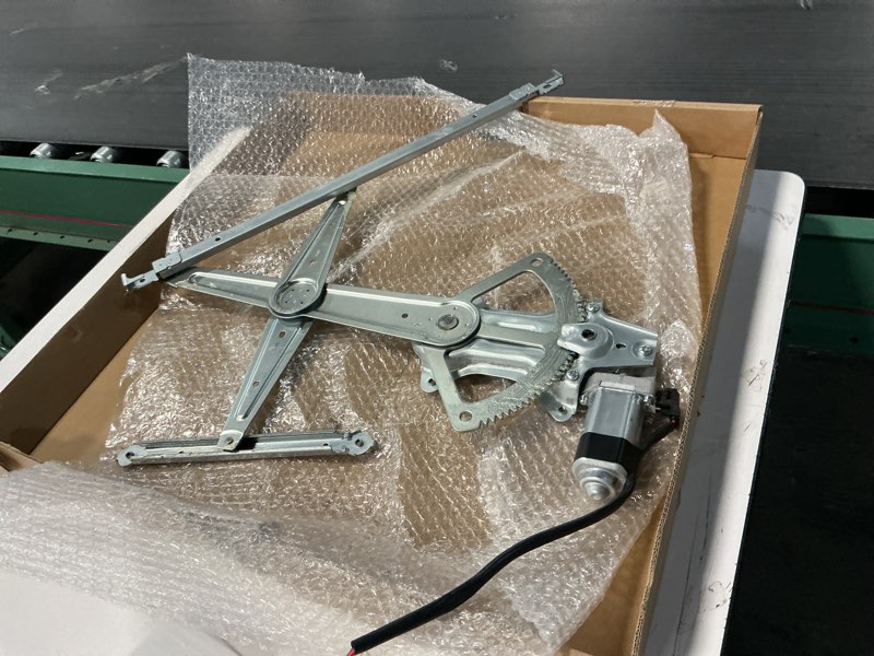 Condition photo showing Good Condition for  for Toyota 4Runner Window Regulator Assembly 2003-2009 Driver Side | Front | Power | Gear Type | w/Anti-Pitch | TO1350186 | 69802-58010