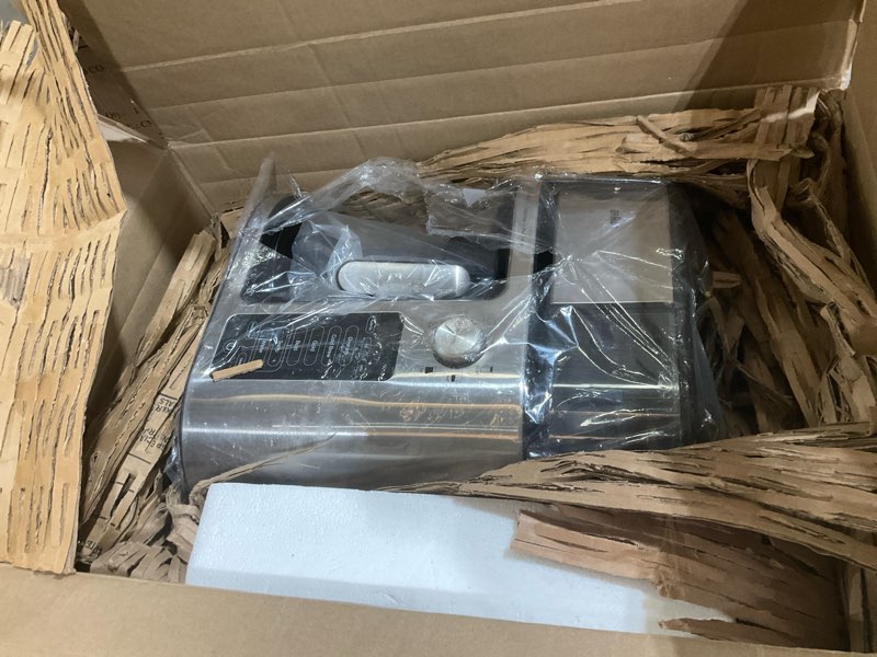 Condition photo showing As Is for braun multiserve plus 10-cup drip coffee maker - hot & cold multi-serve brewer with timer and auto start, hot water dispenser, over ice function, stainless steel & pod-free design, kf9370si multiserve hot water