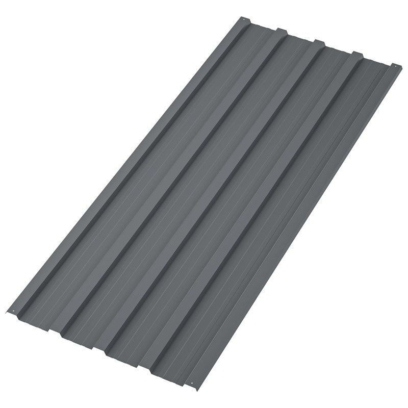Metal roof panels (similar to stock photo)