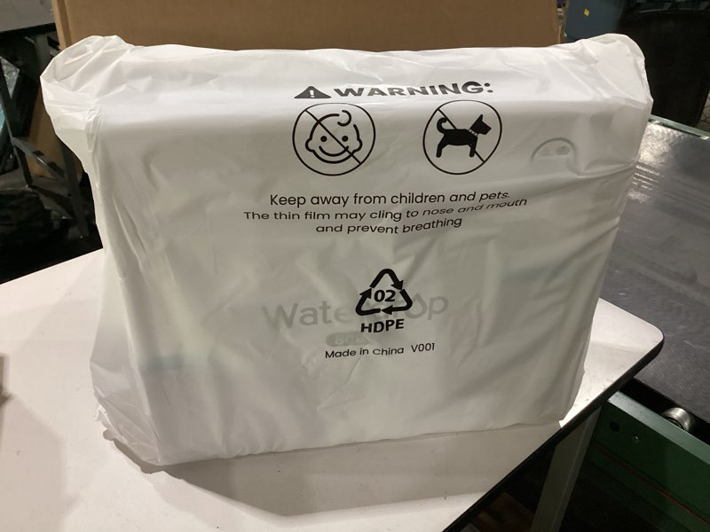 Condition photo showing New/Like New for waterdrop x8-wan alkaline mineral tankless reverse osmosis system, nsf/ansi 42&58&372 certified, 800 gpd ro filter, 10-stage filtration undersink ro system, 2:1 pure to drain, led faucet, bpa free 800 gpd alkaline white