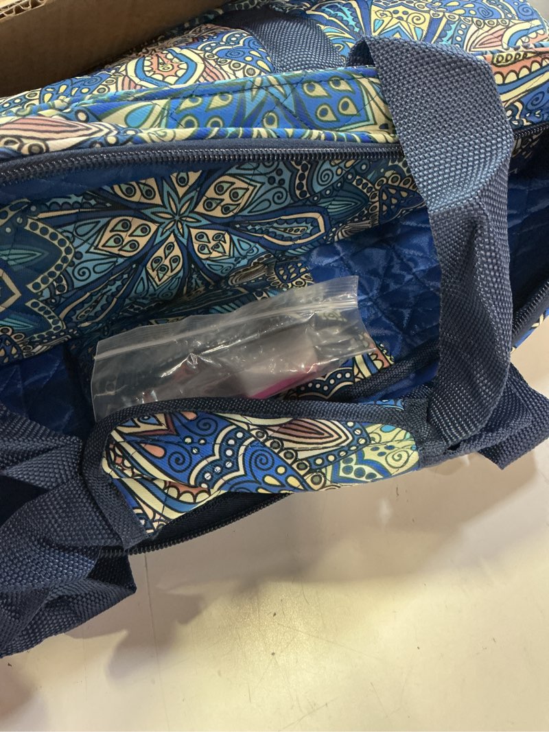 Condition photo showing New/Like New for american mahjong tile set with blue printed carrying bag, 166 premium tiles, 4 all-in-one color racks/pushers, mah jongg sets, mahjong game set for travel, christmas, birthday gifts blue?blue tiles?