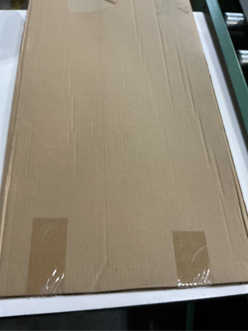 Condition photo showing New/Like New for 2 pcs 15.5'' w x 29'' h unfinished pine kitchen cabinet door replacement with 4 pcs cabinet hinges wood shaker door front replacement for kitchen, bathroom, vanity