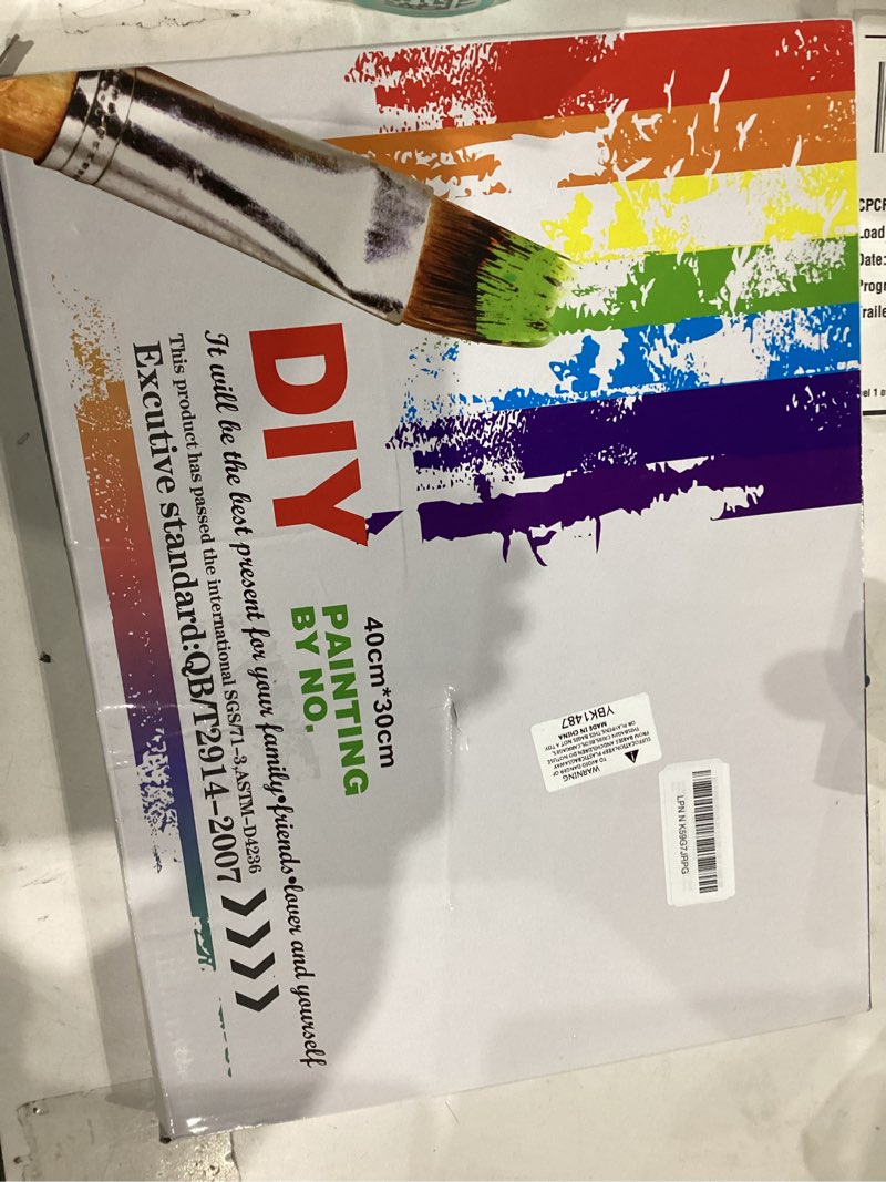 Diy painting by number