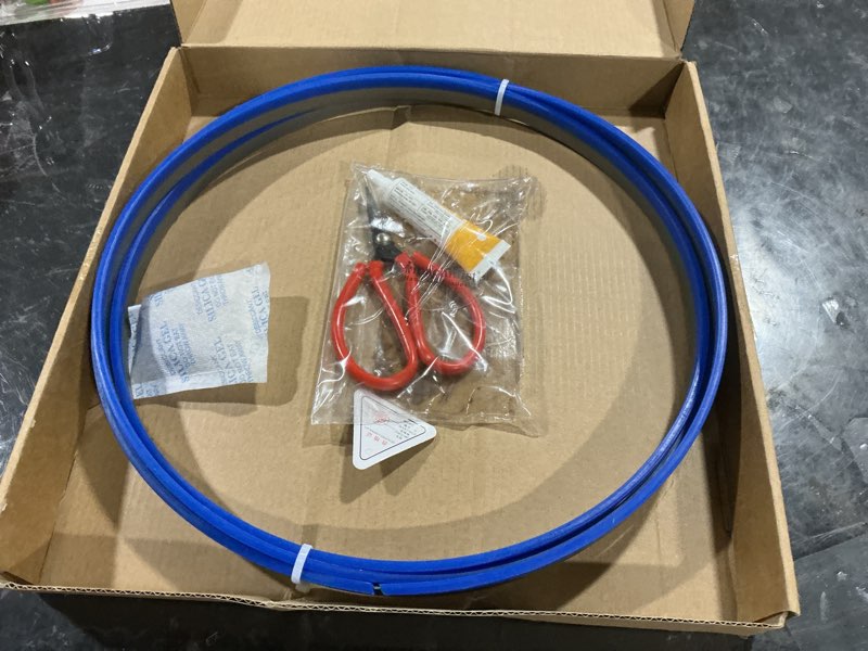 Condition photo showing As Is for imachinist s118341014 m42 118" x 3/4" x 10/14tpi bi-metal metal cutting band saw blades variable teeth