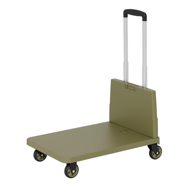 Collapsible Wagon Cart Heavy-Duty 330 lbs Capacity: Foldable Utility Cart with All-Terrain Wheels fo