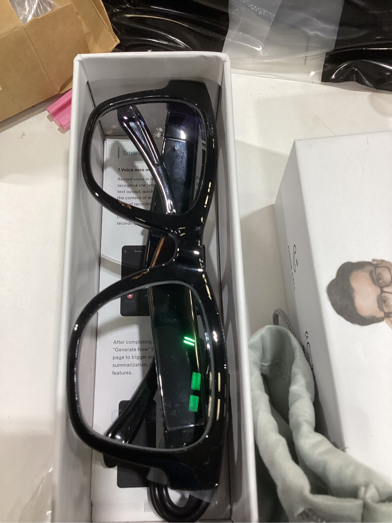 Condition photo showing Good Condition for ai smart glasses with chatgpt – bluetooth, real-time translation, music & hands-free calls, photochromic lenses, uv & blue light protection for men & women