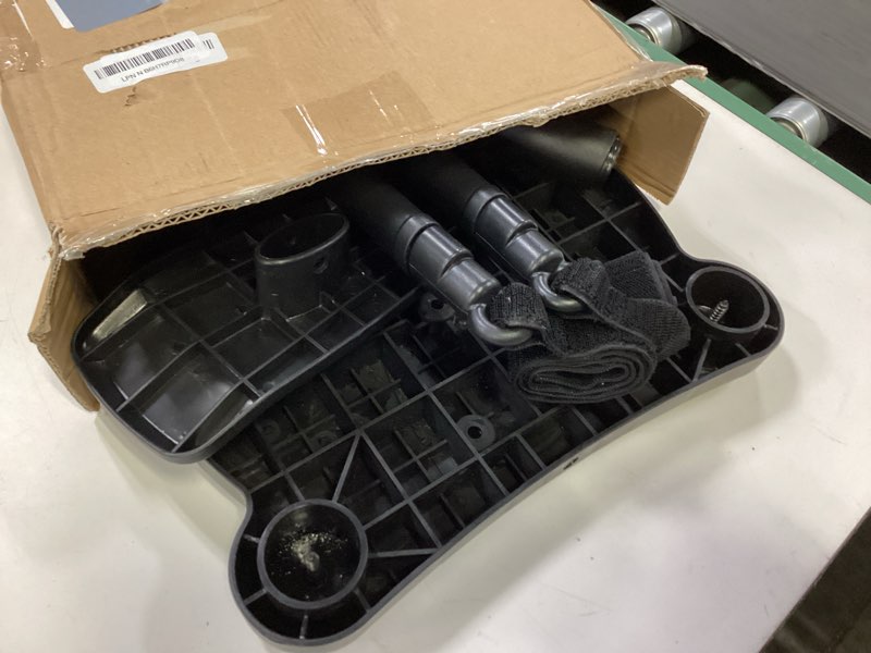 Condition photo showing As Is for 2026 New-Universal Stroller Board with Detachable Seat, 2in1 Sit and Stand Stroller Connectors for Most Strollers, Holds Children Up to 55 LBs Stroller Standing Board(Black) Dark Black