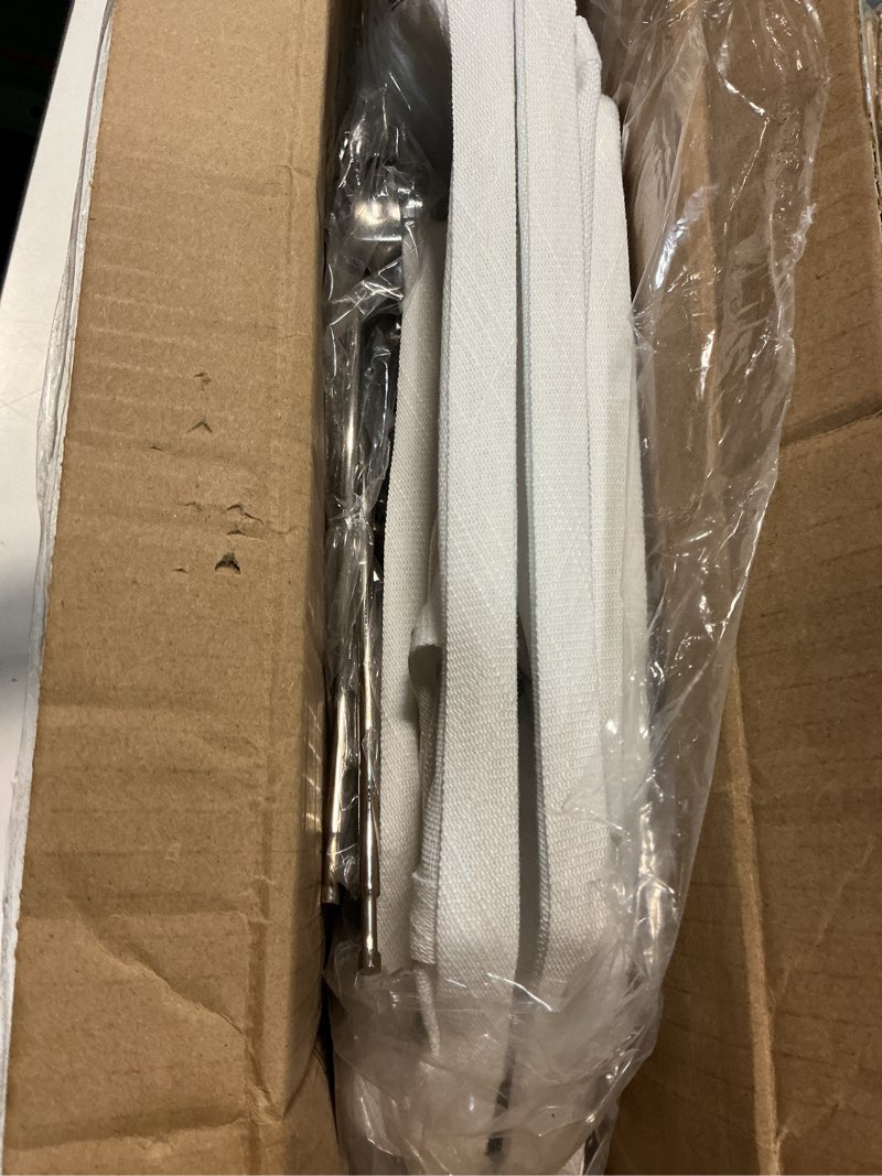 Condition photo showing Good Condition for white lamp shades set of 2, 10.5" x 10"x 13" rectangle cut corner medium lampshades natural linen hand crafted, include 2 pack lamp harps, suitable for e26 base and saddle base, easy assembly required
