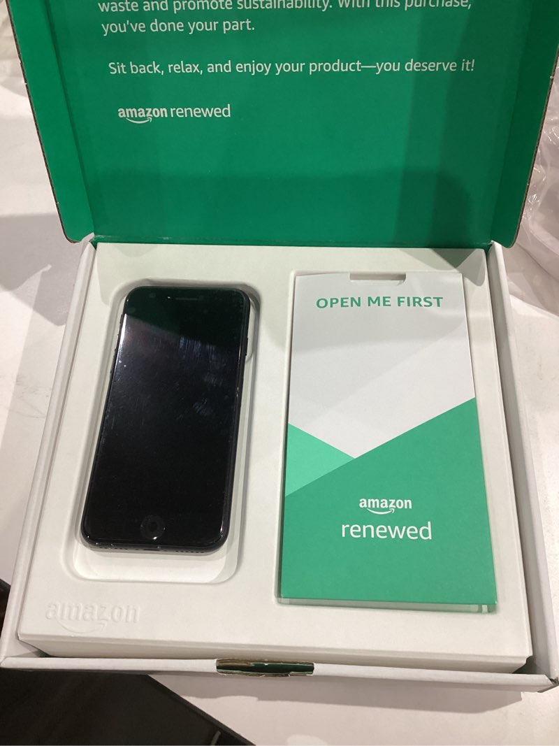 Condition photo showing Good Condition for Apple iPhone SE 3rd Gen, 64GB, Midnight - Unlocked (Renewed Premium) Unlocked Midnight 64GB