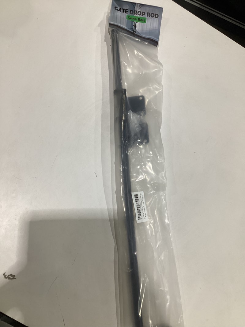 Condition photo showing New/Like New for HANSHAN Cane Bolt Heavy Duty Gate Drop Rod 24 inch Steel with Black Finish -1 Pack