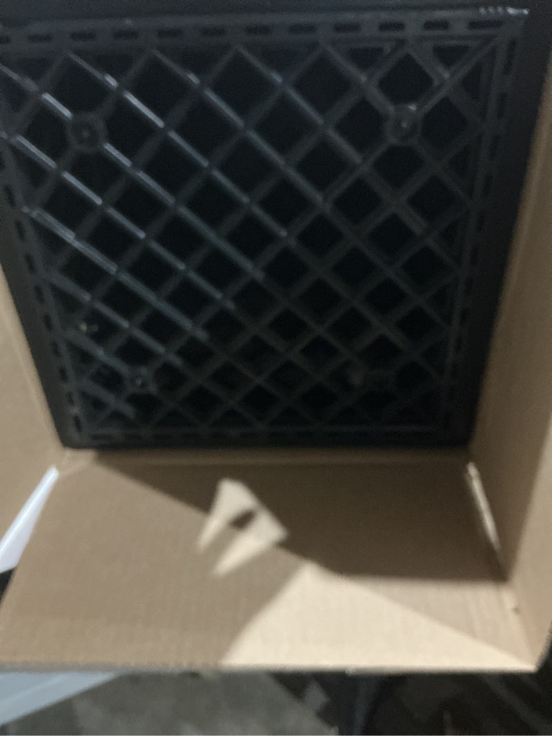 Condition photo showing Good Condition for rectangular plastic milk crate storage tote with handles, 24-quart stackable organizer for garage, home, and office, made in the usa, 19" x 13" x 11" (3-pack) - black 24-quart (3-pack)