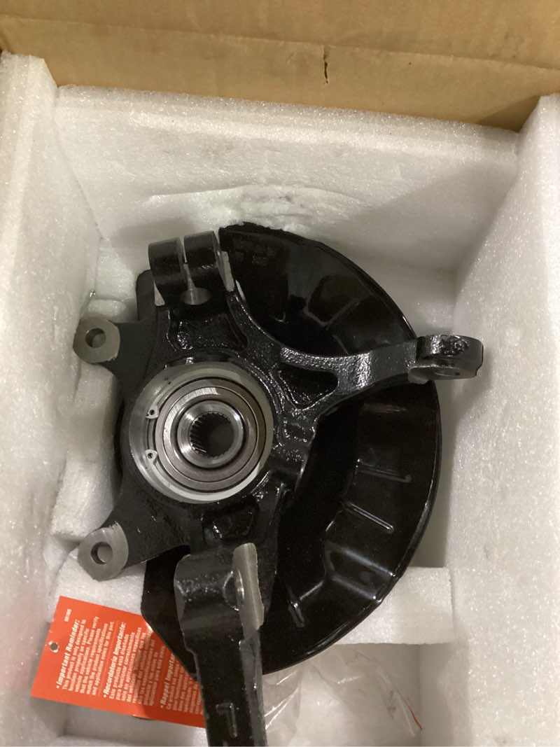 Condition photo showing New/Like New for dorman 686-365 front driver side loaded steering knuckle compatible with select kia models (oe fix)