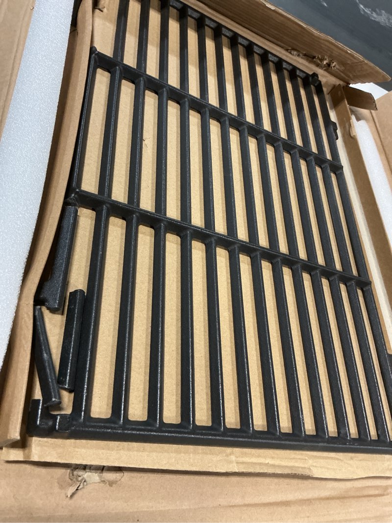 Condition photo showing As Is for 66095 66802 genesis ii grill grate replacement parts for weber genesis ii 300 series, weber genesis ii e-310 ii e-315 ii e-325 ii e-330 ii e-335 ii s-310 ii s-335 ii s-345 ii se-335 ii se-310 66805 18.8 x 26.5'' for 2pcs grates