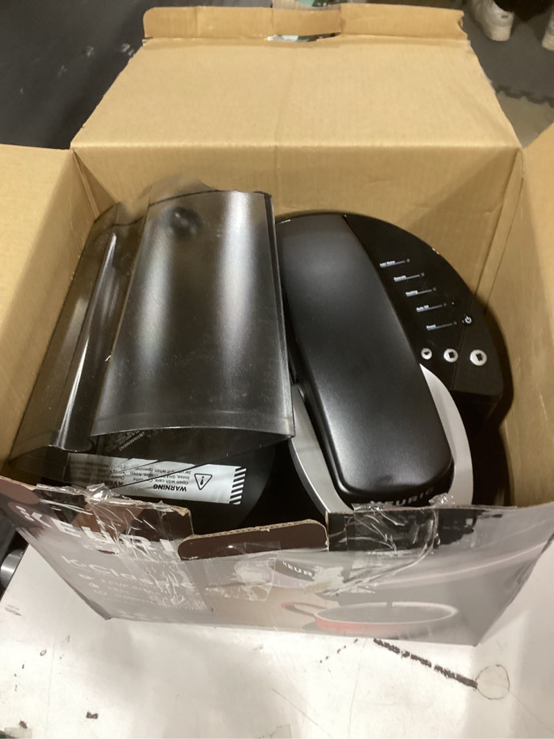 Condition photo showing As Is for Keurig K-Classic Single Serve K-Cup Pod Coffee Maker, with 3 Brew Sizes, 48oz Removable Reservoir, Black