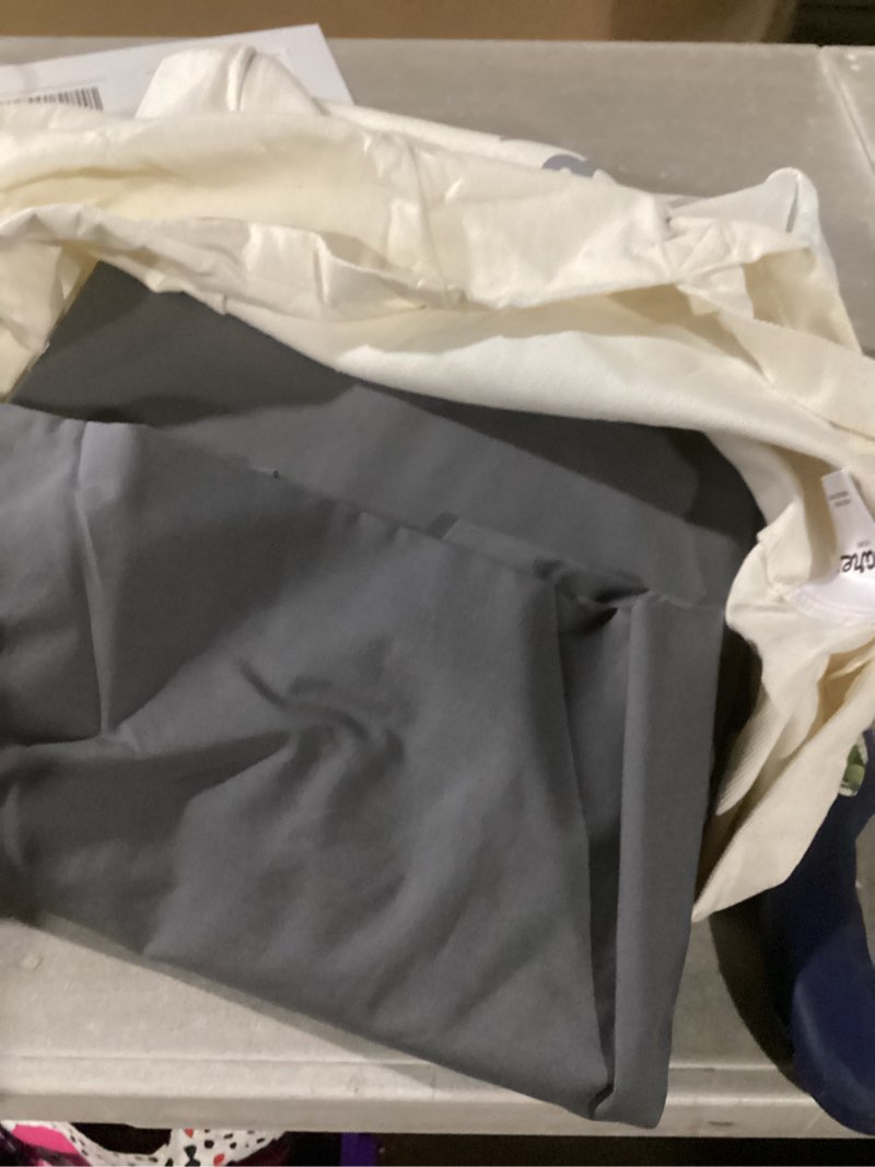 Condition photo showing Good Condition for Bare Home 100% Organic Cotton Queen Duvet Cover Set - Crisp Percale Weave - Lightweight & Breathable - Cooling Duvet Cover Set (Queen, Grey) Queen 02 - Grey (No Comforter)