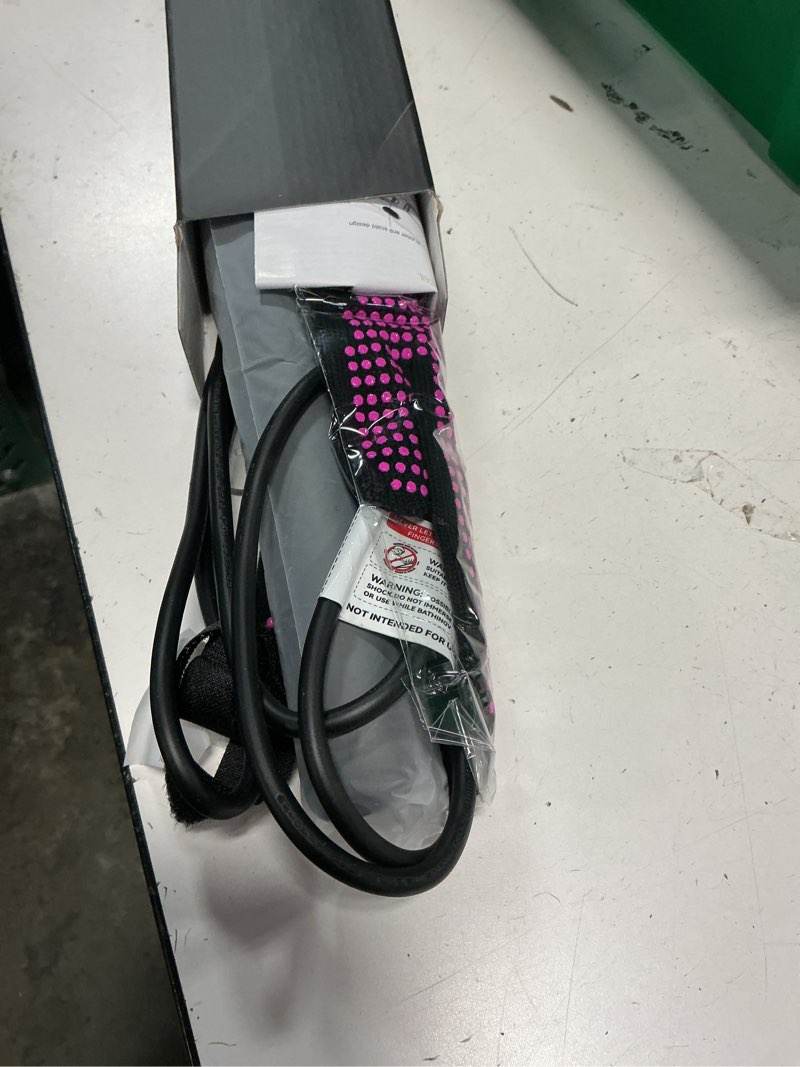 Condition photo showing Good Condition for annlary hair straightener 1 inch flat iron and curler 2 in 1 titanium ceramic ionic dual voltage straightener with heat-resistant silicone, for less frizz, shinier & smoother 1 inch black/rose gold