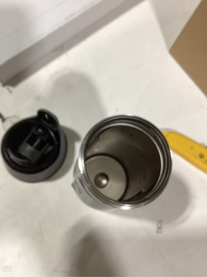 Condition photo showing As Is for Contigo West Loop Stainless Steel Vacuum-Insulated Travel Mug with Spill-Proof Lid
