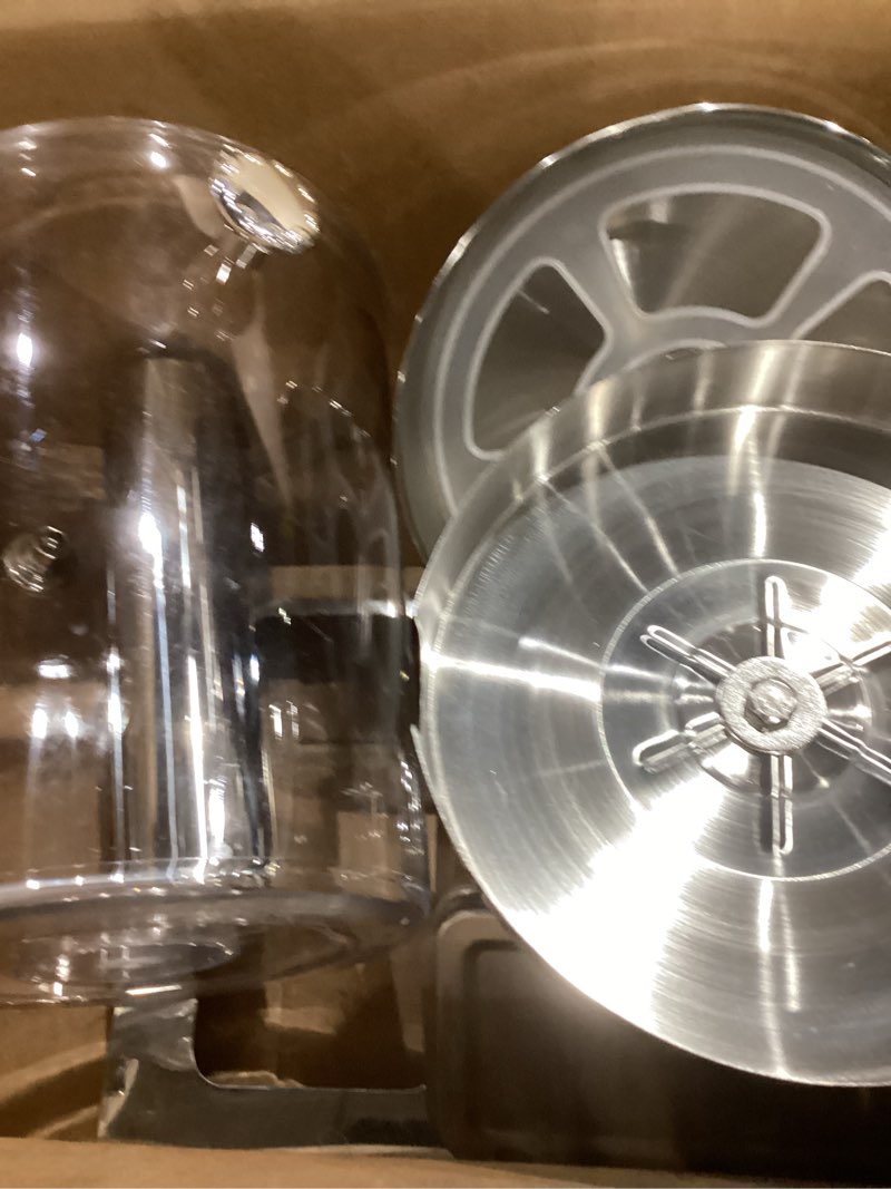 Condition photo showing Good Condition for 2.2 Gallon Drink Dispensers for Parties, Beverage Dispenser with Stand, Commercial Hot Cold Juice Dispenser with Ice Container and Stainless Steel Drip Trays for Beer, Water Lemonade 2.2gallon