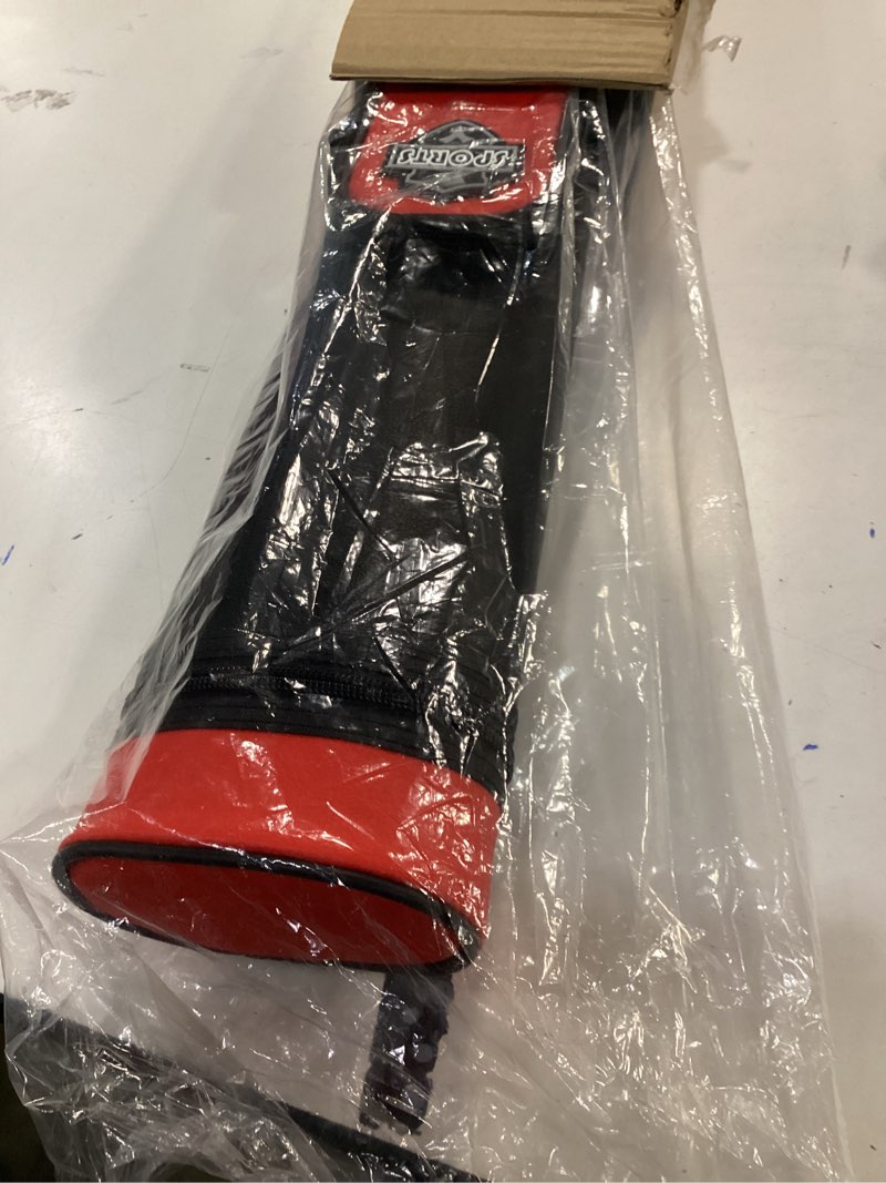 Condition photo showing Good Condition for 2x2 Hard cue case Oval Pool Cue Billiard Stick Carrying Case A06-Red