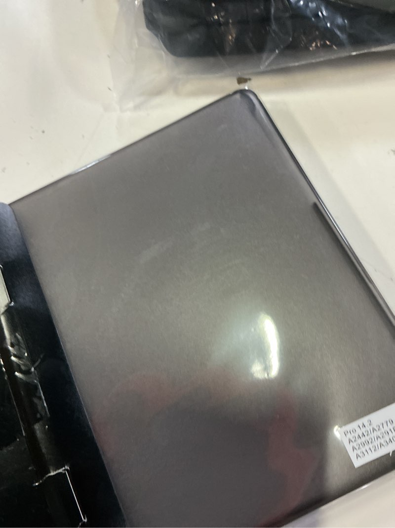 Condition photo showing New/Like New for blueswan for macbook pro 14 inch case, 2026-2021 m5 m4 m3 m2 m1, anti-scratch flexible protective laptop cover with grippy matte texture, slim and easy installation, frosted black pro 14-inch (2026-2021) frosted black