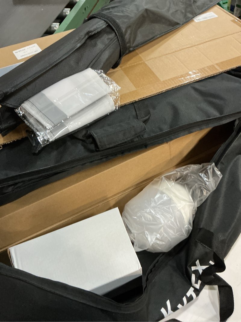 Condition photo showing Good Condition for Skytex Softbox Lighting Kit 2Pack,20x28in Soft Box |Upgrade 135W 2700-6400K 100V-240V AC E27 LEDBulb Continuous Photography Lighting,Photo Studio Lights Equipment for Camera Shooting,Video Recording 2 softbox dimmable