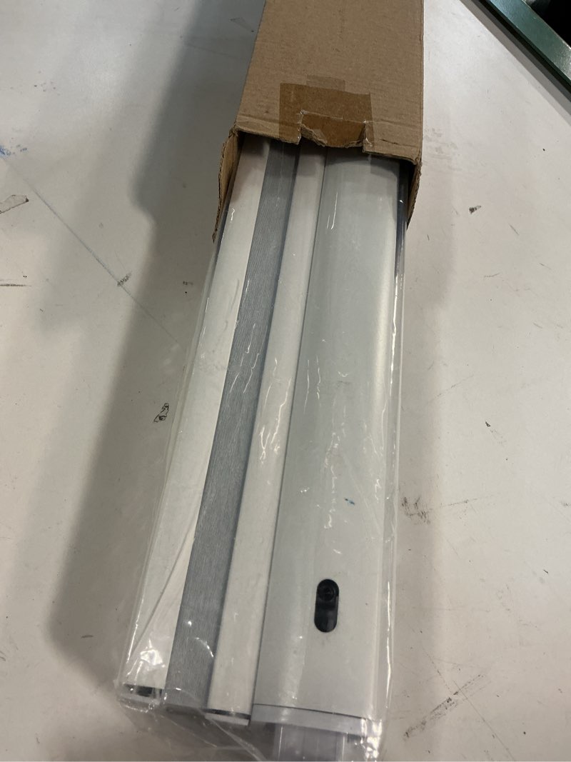 Condition photo showing New/Like New for Joydeco No Tools No Drill Blinds for Indoor Windows, Cordless Window Blinds Cellular Shades Top Down Bottom Up Blackout Honeycomb Blinds Thermal Insulated Noise Reduction (White, 16" W x 36" H) A - White 16"W x 36"H