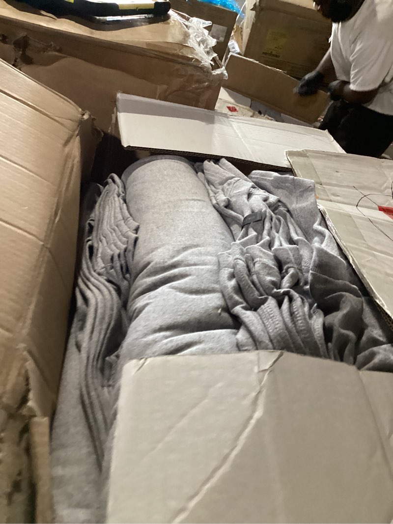 Condition photo showing Good Condition for gildan adult ultra cotton long sleeve t-shirt, style g2400, multipack 72 sport grey xx-large