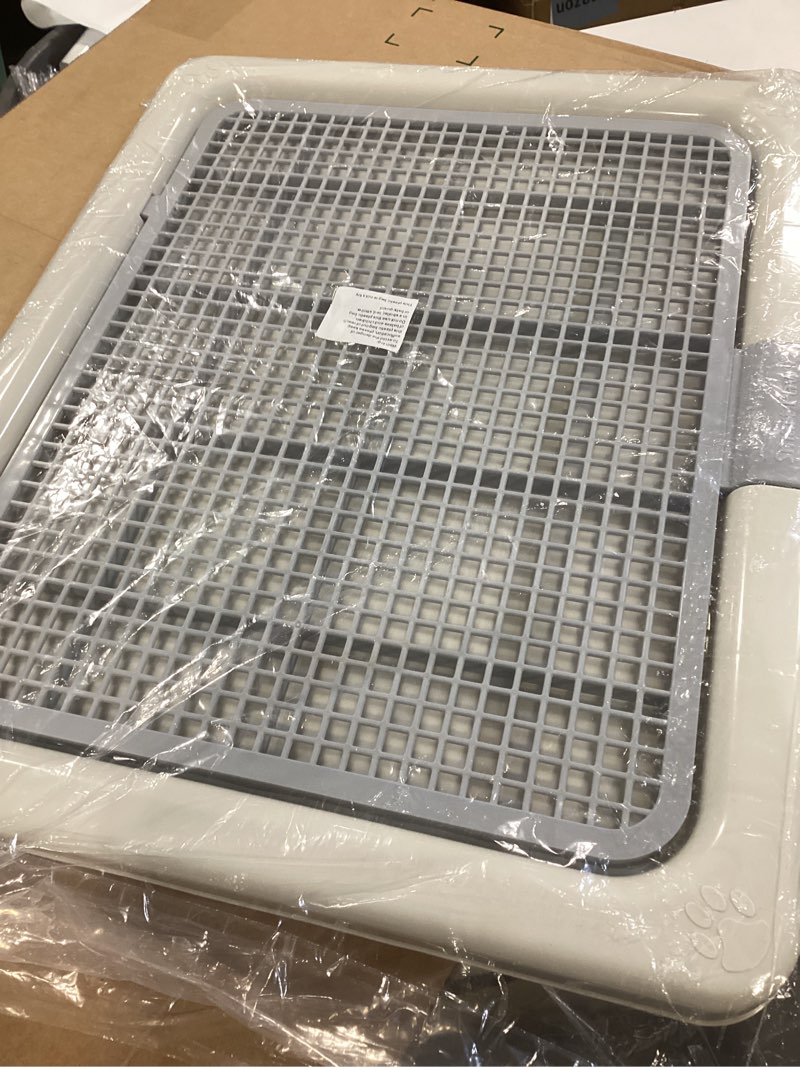 Condition photo showing Good Condition for smart paws 3 sizes small puppy dog toilet,poodles training tray,yorkie pet pads holder 21.65x17.71 inch (pack of 1)