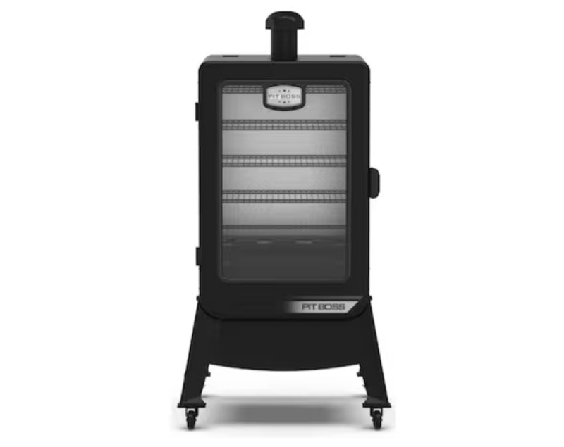 pit boss dx series vertical 4 series 1300-sq. in black pellet smoker