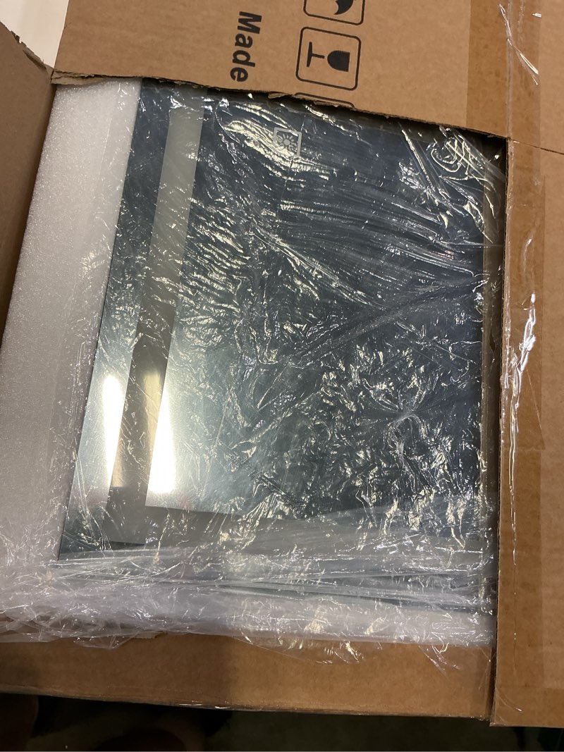 Condition photo showing Good Condition for rolove 22x20 inch lighted vanity mirror, 3-mode touch dimming led lighting, large makeup mirror for dressing room, tabletop or wall-mounted, white white 22"l x 20"w
