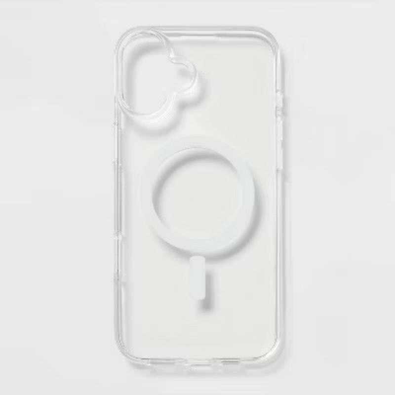 iphone 16 pro max case for magsafe - heyday™ clear: polycarbonate, tpu