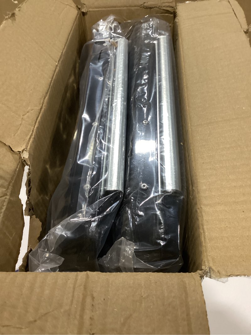 Condition photo showing As Is for 2 Pack 14" Universal Roof Vent Cover Vent Lid Replacement for RV, Trailer, Camper, Motorhome Roof Vent Cover Black Black Vent Cover