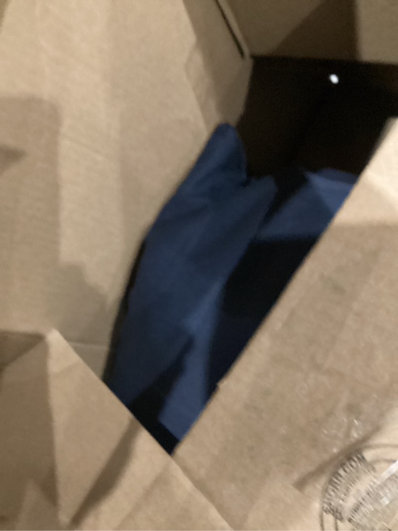 Navy blue outdoor accent pillow