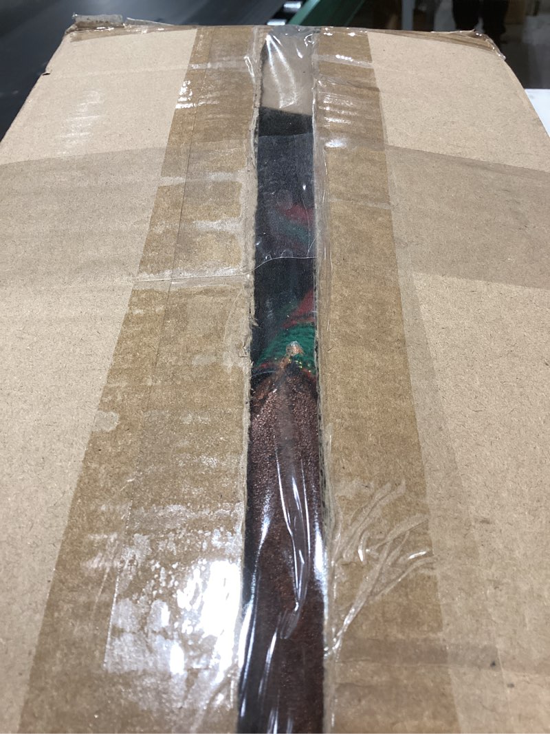 Condition photo showing New/Like New for GREATDAY 2Pack 3.5-Foot Christmas Decorated Pre-Lit Lamp Post with 20 LED Lights with Timer by Batteries Operated for Front Door, Entryway, Patio Porch Home Decorations,Indoor&Outdoor use