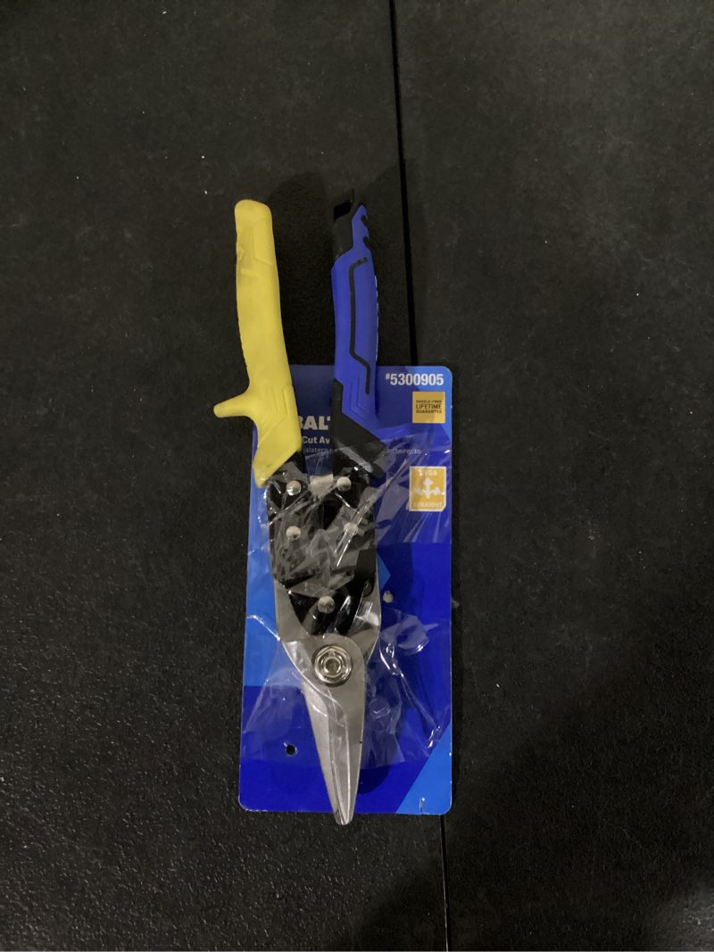 Condition photo showing Good Condition for kobalt 60crv straight cut snips