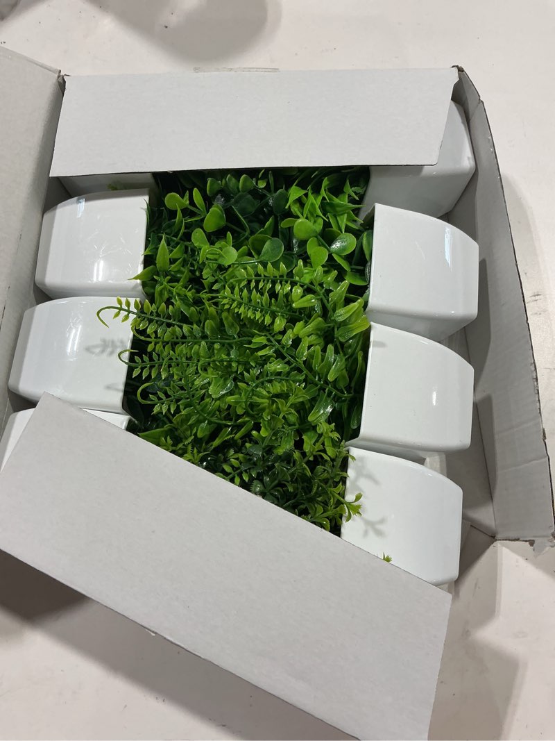 Condition photo showing Good Condition for der rose 8 pack fake plants small artificial faux potted plants for home office farmhouse bathroom bedroom decor indoor green