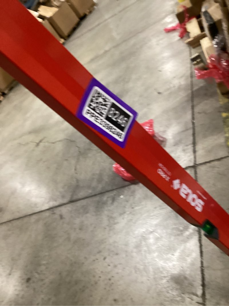 Condition photo showing New/Like New for SOLA LSX72 X PRO Aluminum Box Profile Spirit Level with 3 60% Magnified Vials, 72-Inch , Red