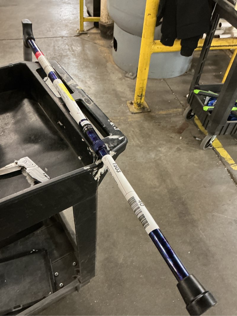 Condition photo showing As Is for equate mobility comfort grip cane, designer blue