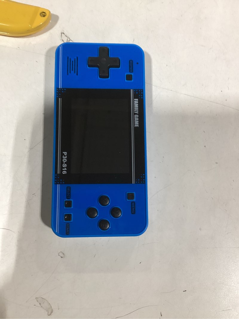 Condition photo showing As Is for Handheld Game for Kids -Preloaded 220 Retro Video Games, Portable Gaming Player with Rechargeable Battery 3.0" LCD Screen, Mini Arcade Electronic Toy Gifts for Boys Girls (Blue)
